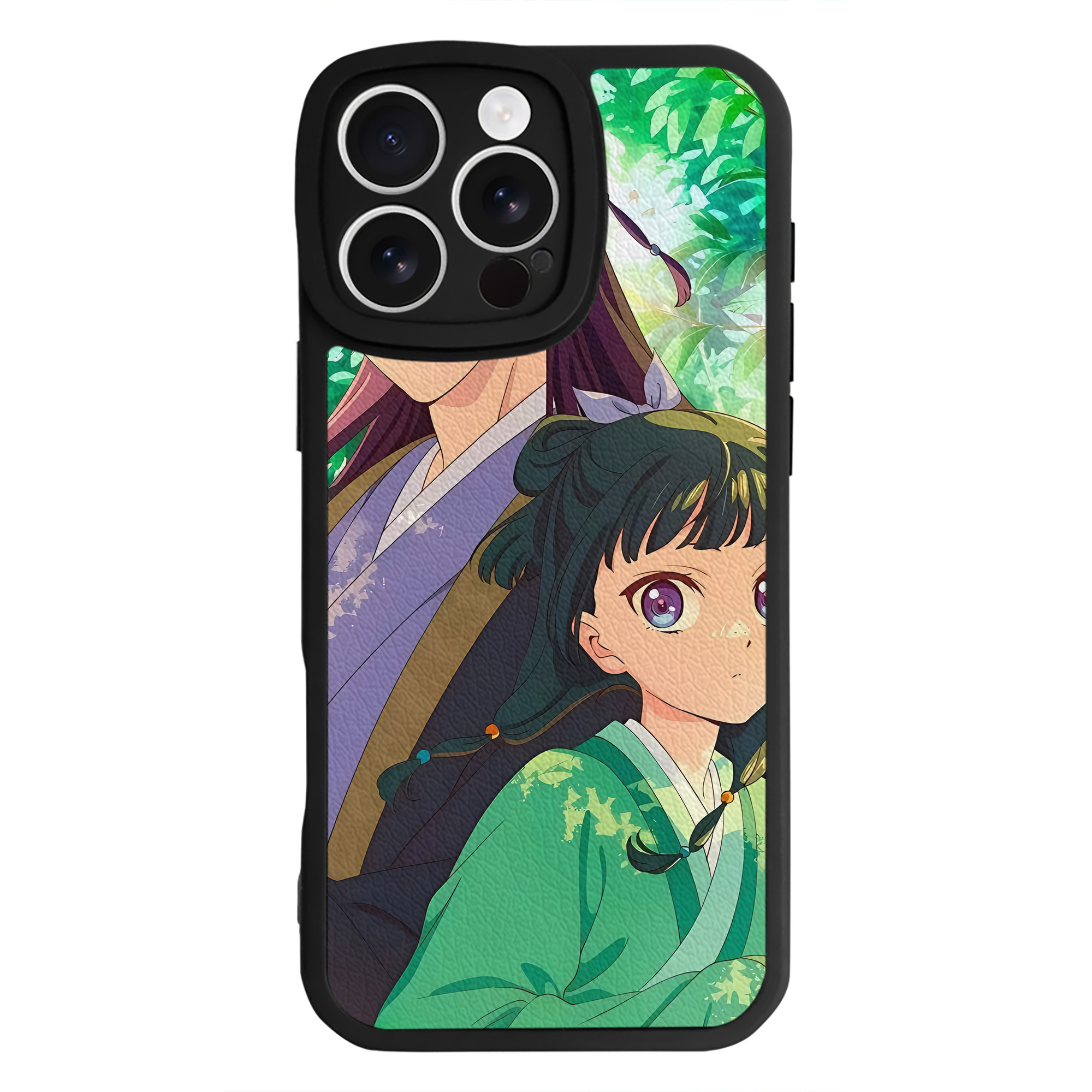 薬屋のひとりごと The Apothecary Diaries 【iPhone 16シリーズ対応】シリコンスマホケース（レザー調） 材質：シリコン